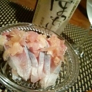 おうち居酒屋、かんぱちの変わり御造り